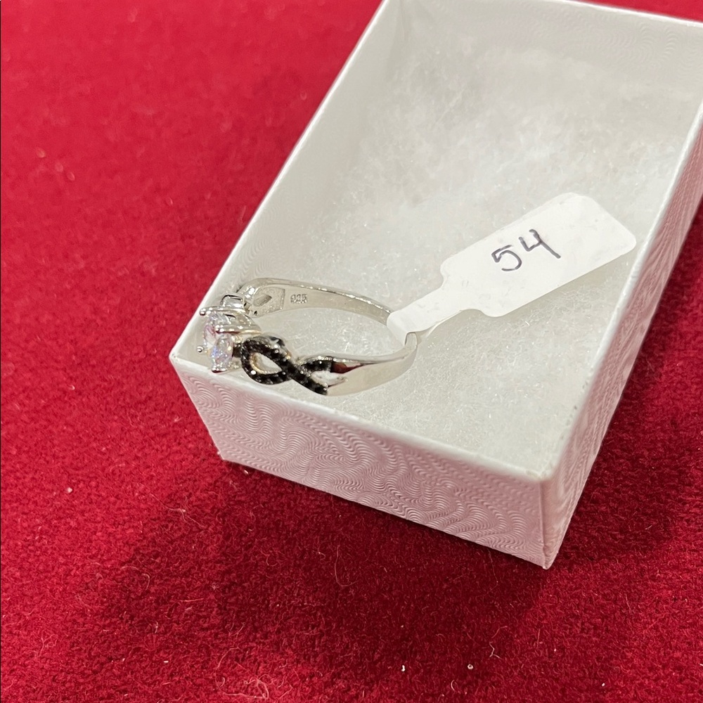 Silver 925 Infinity Design Ring - image 6